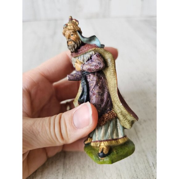 Dept 56 Nativity Wiseman set AS IS gifts Xmas decor religious - Picture 10 of 13